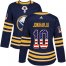 Adidas Buffalo Sabres #10 Henri Jokiharju Navy Blue Home Authentic USA Flag Womens Stitched NHL Jersey