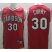 Nike Davidson College Wildcat 30 Stephen Curry Red NCAA Basketball Jersey