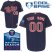 Twins Personalized Authentic Blue Cool Base w/2010 Inaugural Stadium Patch MLB Jersey (S-3XL)