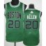 Boston Celtics 20 Ray Allen Green Revolution 30 NBA Jerseys Black Number Cheap