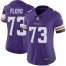 Nike Minnesota Vikings #73 Sharrif Floyd Purple Team Color Womens Stitched NFL Vapor Untouchable Limited Jersey