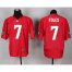 Nike Jacksonville Jaguars #7 Nick Foles Red Mens Stitched NFL Elite QB Practice Jersey