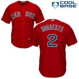 Boston Red Sox #2 Xander Bogaerts Red Cool Base Stitched Youth MLB Jersey
