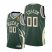 Nike Bucks Custom 2021 NBA Finals Champions Swingman Earned Edition Jersey Green
