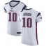 Nike New England Patriots #10 Josh Gordon White Mens Stitched NFL Vapor Untouchable Elite Jersey