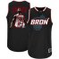 Majestic Athletic Miami Heat 6 LeBron James Notorious Fashion NBA Jersey Cheap