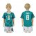 Germany #8 Kroos Away Kid Soccer Country Jersey