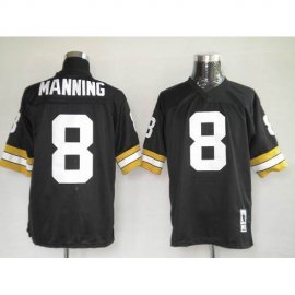 Mitchel & Ness New Orleans Saints #8 Archie Manning Black Stitched Throwback NFL Jersey