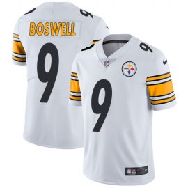 Nike Pittsburgh Steelers #9 Chris Boswell White Mens Stitched NFL Vapor Untouchable Limited Jersey