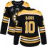 Adidas Boston Bruins #10 Anders Bjork Black Home Authentic Stanley Cup Final Bound Womens Stitched NHL Jersey