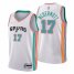 San Antonio San Antonio Spurs #17 Doug Mcdermott Mens Nike White 2021/22 Swingman NBA Jersey – City Edition Mens