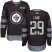 Adidas Winnipeg Jets #29 Patrik Laine Black 1917-2017 100th Anniversary Stitched NHL Jersey