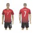 Turkey #7 Gonul Home Soccer Country Jersey