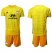 Lyon Blank Yellow Goalkeeper Soccer Club Jersey