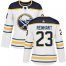 Adidas Buffalo Sabres #23 Sam Reinhart White Road Authentic Womens Stitched NHL Jersey