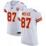 Nike Kansas City Chiefs #87 Travis Kelce White Mens Stitched NFL Vapor Untouchable Elite Jersey