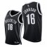 Nike Brooklyn Nets #16 James Johnson Womens 2021-22 75th Diamond Anniversary NBA Jersey Black Womens