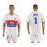 Lyon #1 Lopes Home Soccer Club Jersey