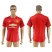Manchester United Blank Red Home Soccer Club Jersey