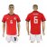 Egypt #6 Hegazy Red Home Soccer Country Jersey