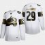 Colorado Avalanche #29 Nathan MacKinnon Mens Adidas White Golden Edition Limited Stitched NHL Jersey