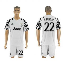 Juventus #22 Asamoah SEC Away Soccer Club Jersey