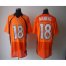 Nike Denver Broncos #18 Peyton Manning Orange Team Color Mens Stitched NFL Elite Jersey