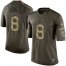 Nike New York Giants #8 Daniel Jones Green Youth Stitched NFL Limited 2015 Salute to Service Jersey