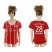 Womens Bayern Munchen #28 Badstuber Home Soccer Club Jersey