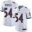 Nike Baltimore Ravens #54 Tyus Bowser White Mens Stitched NFL Vapor Untouchable Limited Jersey