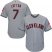 Cleveland Indians #7 Kenny Lofton Grey Road Stitched Youth MLB Jersey
