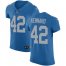 Nike Detroit Lions #42 Devon Kennard Blue Throwback Mens Stitched NFL Vapor Untouchable Elite Jersey