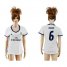 Womens Real Madrid #6 Nacho Home Soccer Club Jersey
