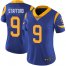 Los Angeles Rams #9 Matthew Stafford Royal Blue Alternate Womens Stitched NFL Vapor Untouchable Limited Jersey
