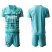 Inter Milan Blank Light Blue Goalkeeper Soccer Club Jersey