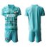 Inter Milan Blank Light Blue Goalkeeper Soccer Club Jersey