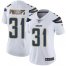 Nike Los Angeles Chargers #31 Adrian Phillips White Womens Stitched NFL Vapor Untouchable Limited Jersey