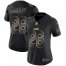 Nike New York Giants #26 Saquon Barkley Black/Gold Womens Stitched NFL Vapor Untouchable Limited Jersey