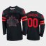 Canada Hockey Custom Mens Nike Beijing 2022 Winter Olympics Alternate Jersey – Black
