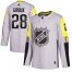 Adidas Philadelphia Flyers #28 Claude Giroux Gray 2018 All-Star Metro Division Authentic Stitched NHL Jersey