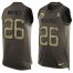 Nike Minnesota Vikings #26 Trae Waynes Green Mens Stitched NFL Limited Salute To Service Tank Top Jersey