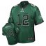 Nike New York Jets #12 Joe Namath Green Team Color Mens Stitched NFL Elite Drift Fashion Jersey