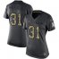 Nike Tampa Bay Buccaneers #31 Antoine Winfield Jr. Black Womens Stitched NFL Limited 2016 Salute to Service Jersey