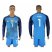 Germany #1 NEUER Lake Blue Goalkeeper 2018 FIFA World Cup Long Sleeve Soccer Jersey
