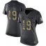 Nike Dallas Cowboys #19 Amari Cooper Black Womens Stitched NFL Limited 2016 Salute to Service Jersey