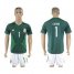 Mexico #1 G.Ochoa Green Home Soccer Country Jersey