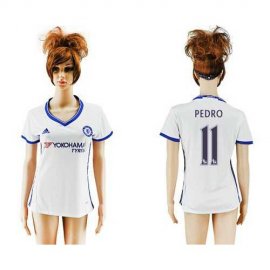 Womens Chelsea #11 Pedro Sec Away Soccer Club Jersey