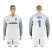 Atletico Madrid #1 Moya White Goalkeeper Long Sleeves Soccer Club Jersey