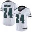 Nike Philadelphia Eagles #24 Jordan Howard White Womens Stitched NFL Vapor Untouchable Limited Jersey