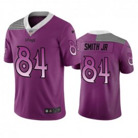 Minnesota Minnesota Vikings #84 Irv Smith Jr. Purple Vapor Limited City Edition NFL Jersey